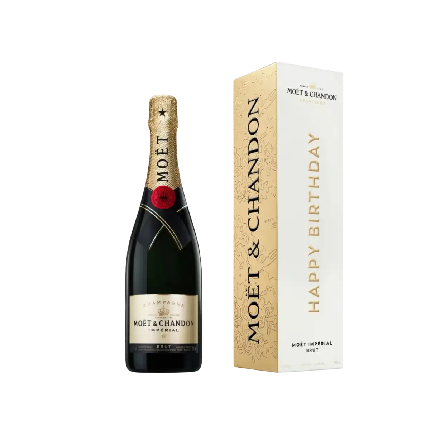 Moet & Chandon Imperial Brut Champagne (Happy Birthday)