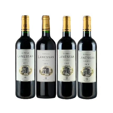 Chateau Lanessan 藍森垂直年份四支品酒套裝