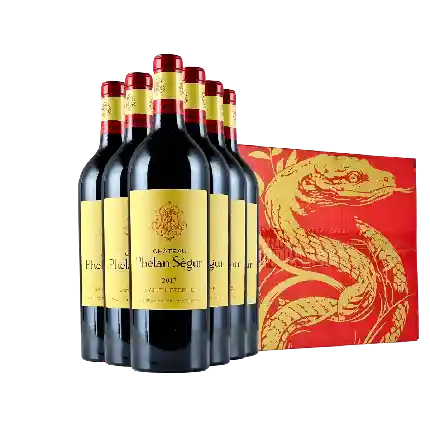 Chateau Phelan Segur Year of the Snake 2017 6支套裝